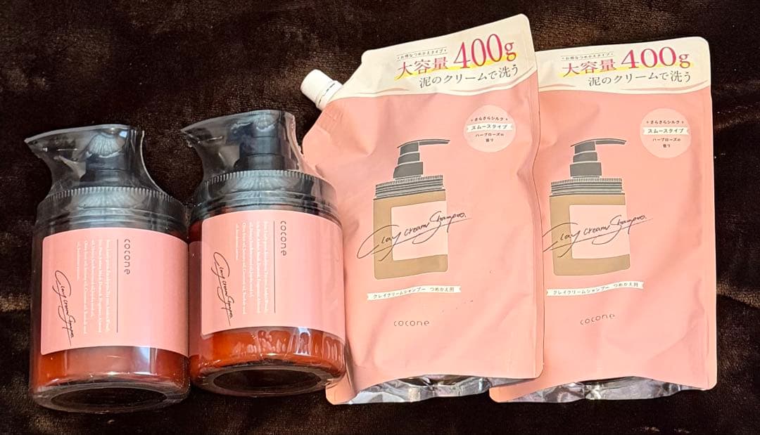 ココネ クレイクリームシャンプー スムース ハーブローズの香り 4点 Amazon | cocone ココネ クレイクリームシャンプー 極上のうるツヤ髪へ