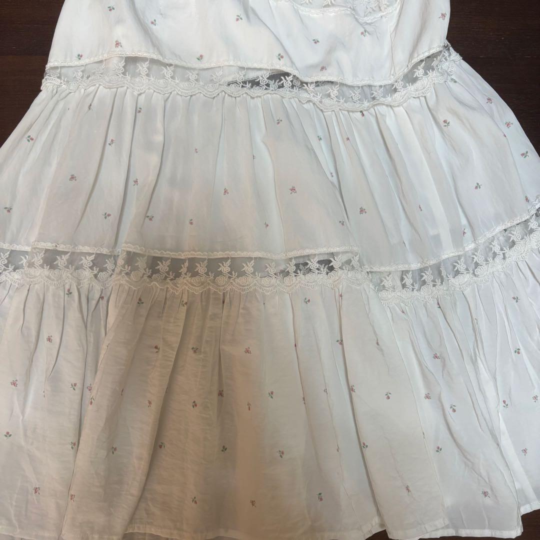 merry jenny flowerフレアベビードール ピンク - メルカリ