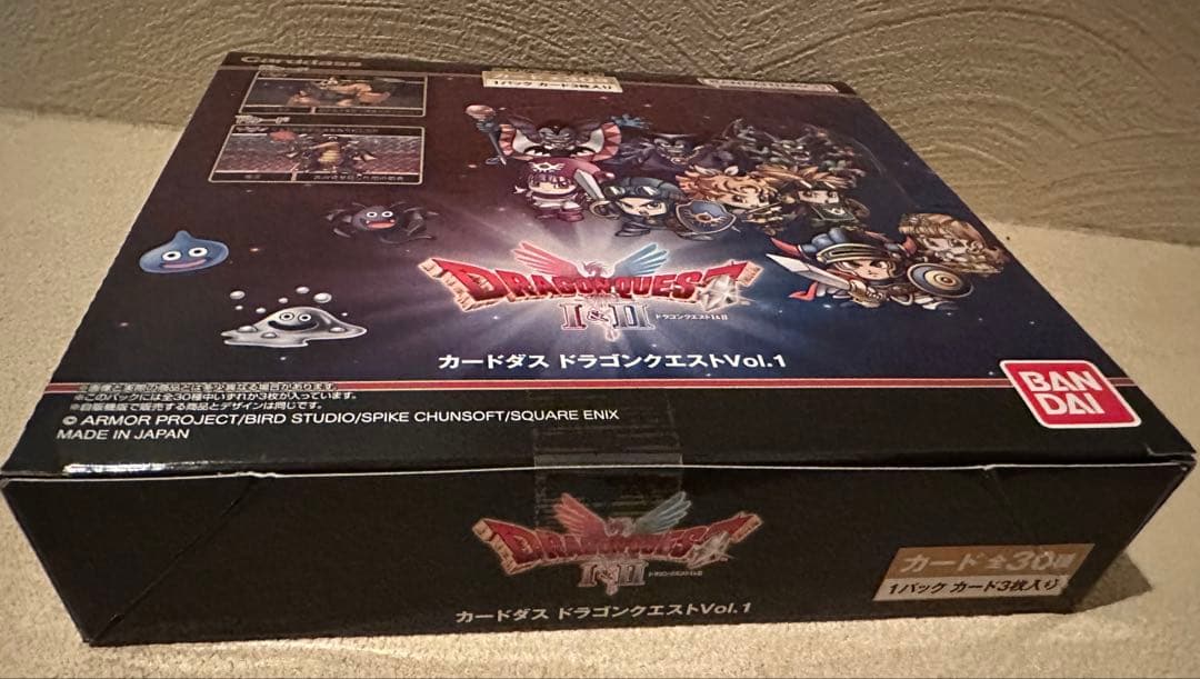 l*a様 ドラゴンクエスト カードダス vol.1 未開封BOX - メルカリ