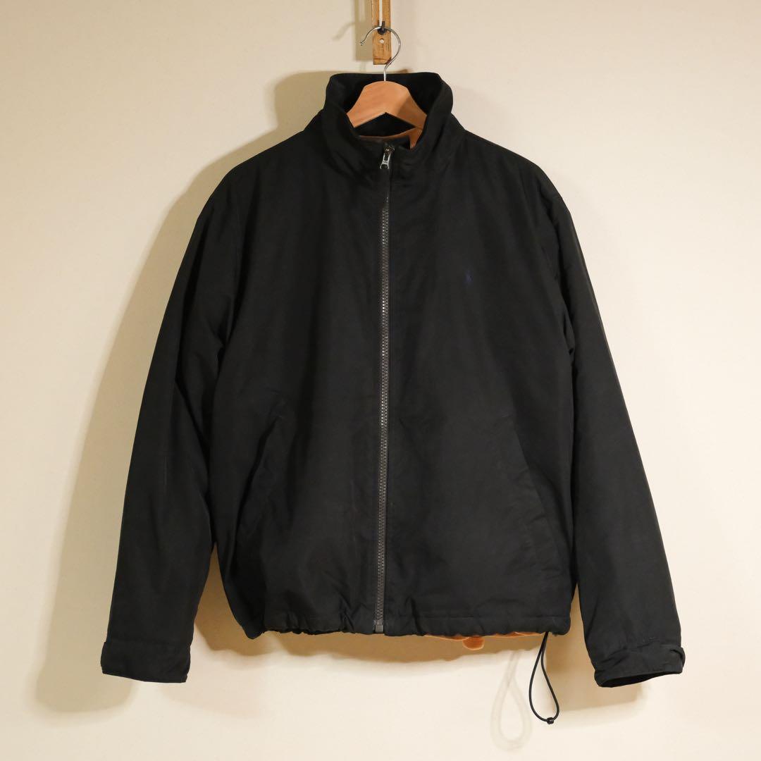 POLO RALPH LAUREN 裏起毛 ジップジャケット ブラック