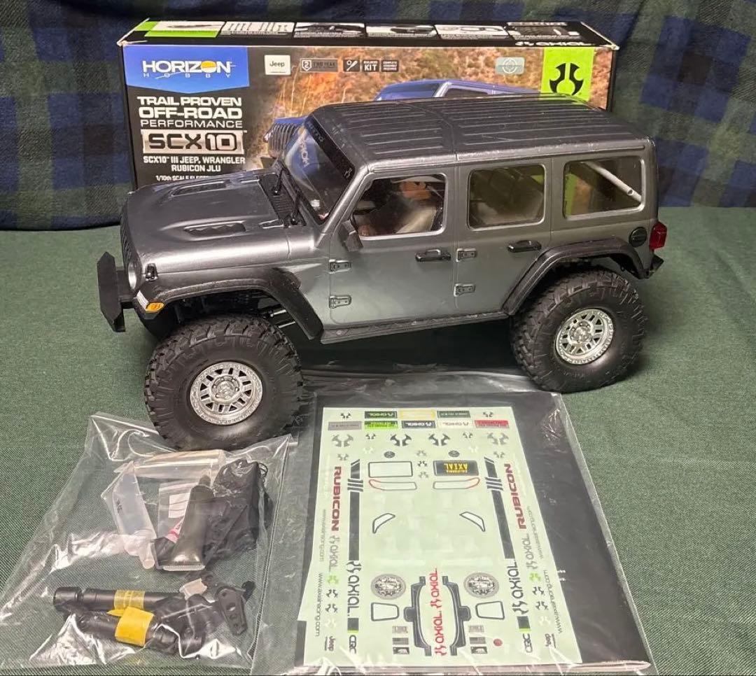 アキシャル　SCX10 Ⅲ ラングラー Axial SCX10 III Jeep Wrangler Rubicon JLU 10.3 – Key City Hobby