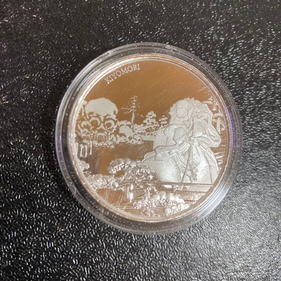 銀貨　99.9% 純銀　シルバー　平清盛　銀貨　１オンス　イギリス連邦　フィジー 10164