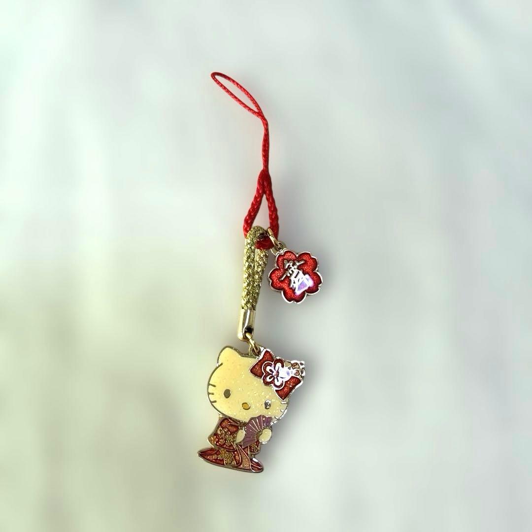 ハローキティ 和装 ストラップ 着物 - メルカリ