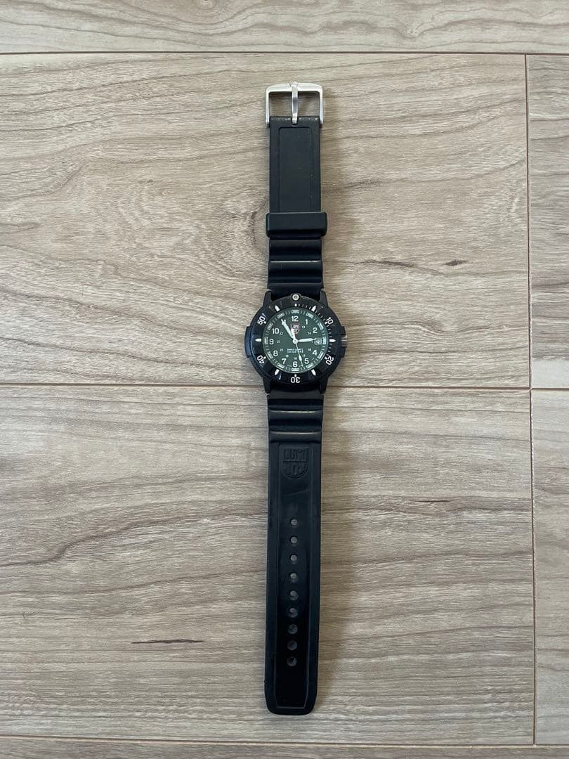 Luminox 3000/3900シリーズ 腕時計 ブラック/グリーン Luminox G Sea Lion Black & Green Tritium Watch #X2.2067