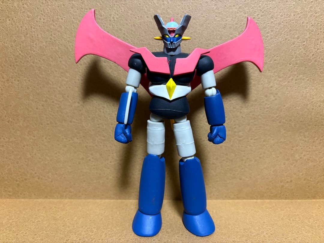 当時物】激レア グレートマジンガー 未塗装白原型＆彩色済みソフビ 3体