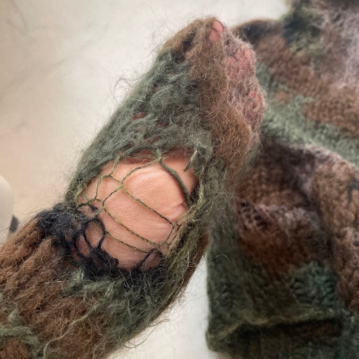 ♡ジュンヤワタナベコムデギャルソン♡06AW カモフラ タートルネックニ