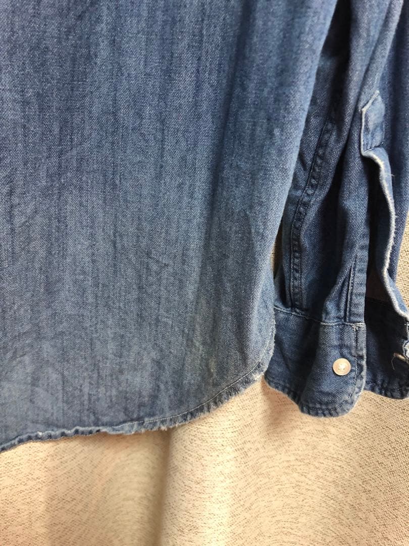 フランク＆アイリーン ロンハーマン 菊池京子 コラボデニムシャツ 匿名