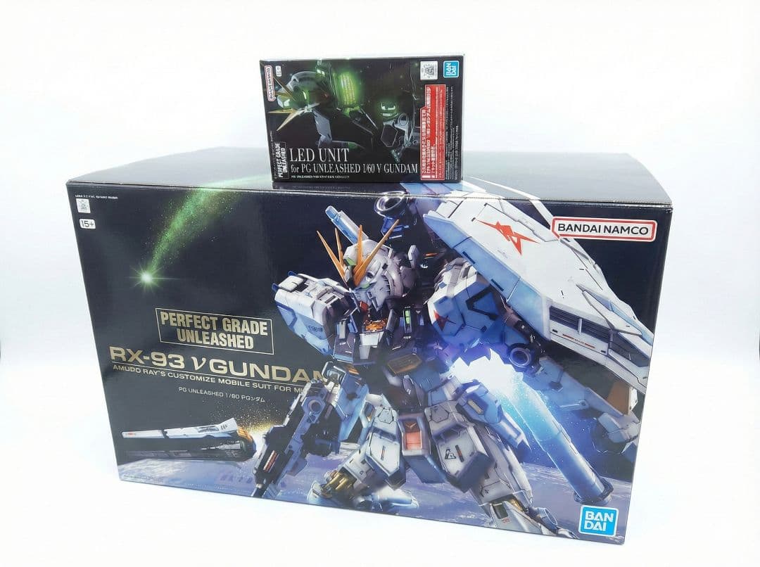 RX-93 νガンダム PG LEDユニット付き - メルカリ