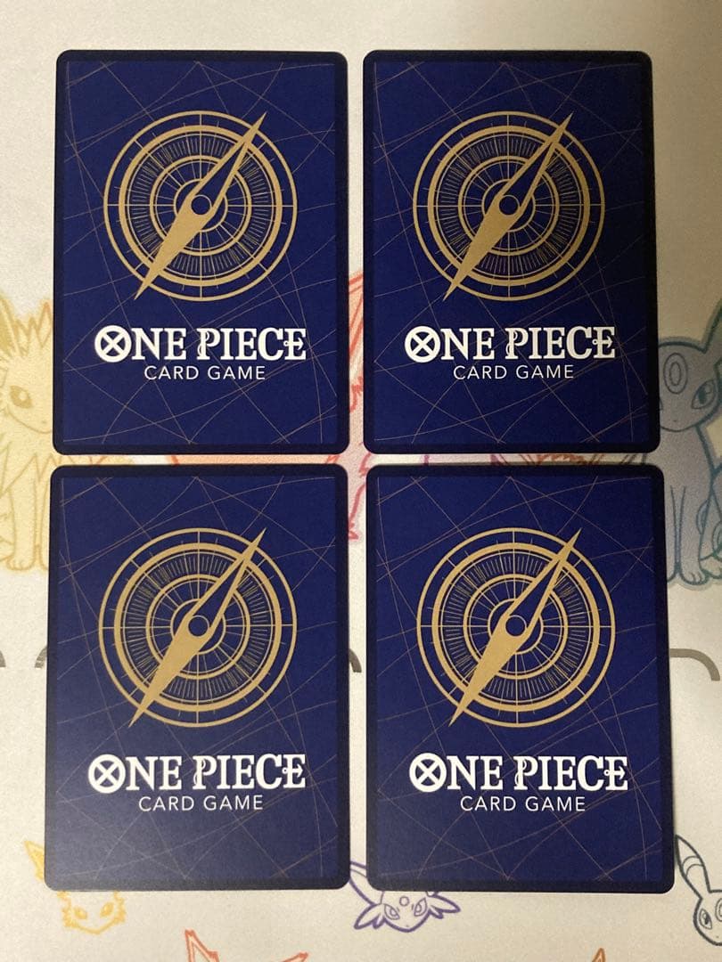 たしぎ フラッグシップバトル フラシ 開封済み 4枚セット プロモ