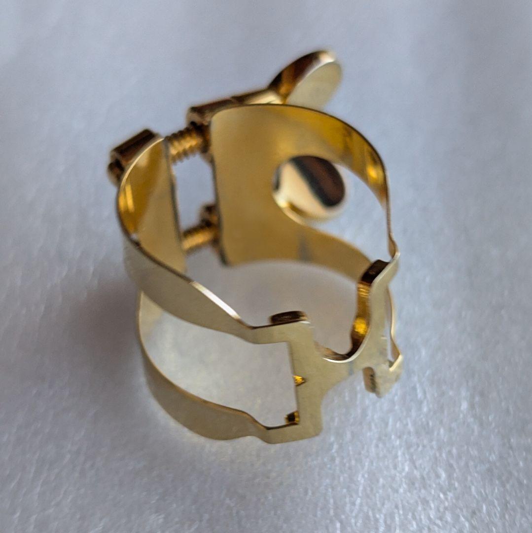 ハリソン A2 アルトサックスリガチャー 金メッキ GP