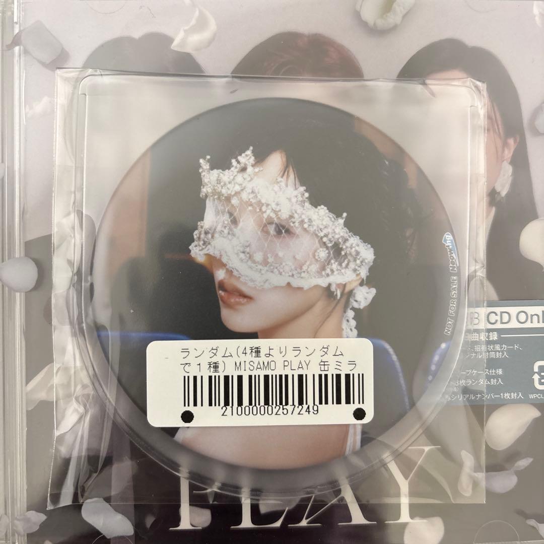 MISAMO PLAY ミナ ネオウィング 特典 缶ミラー トレカ TWICE - メルカリ