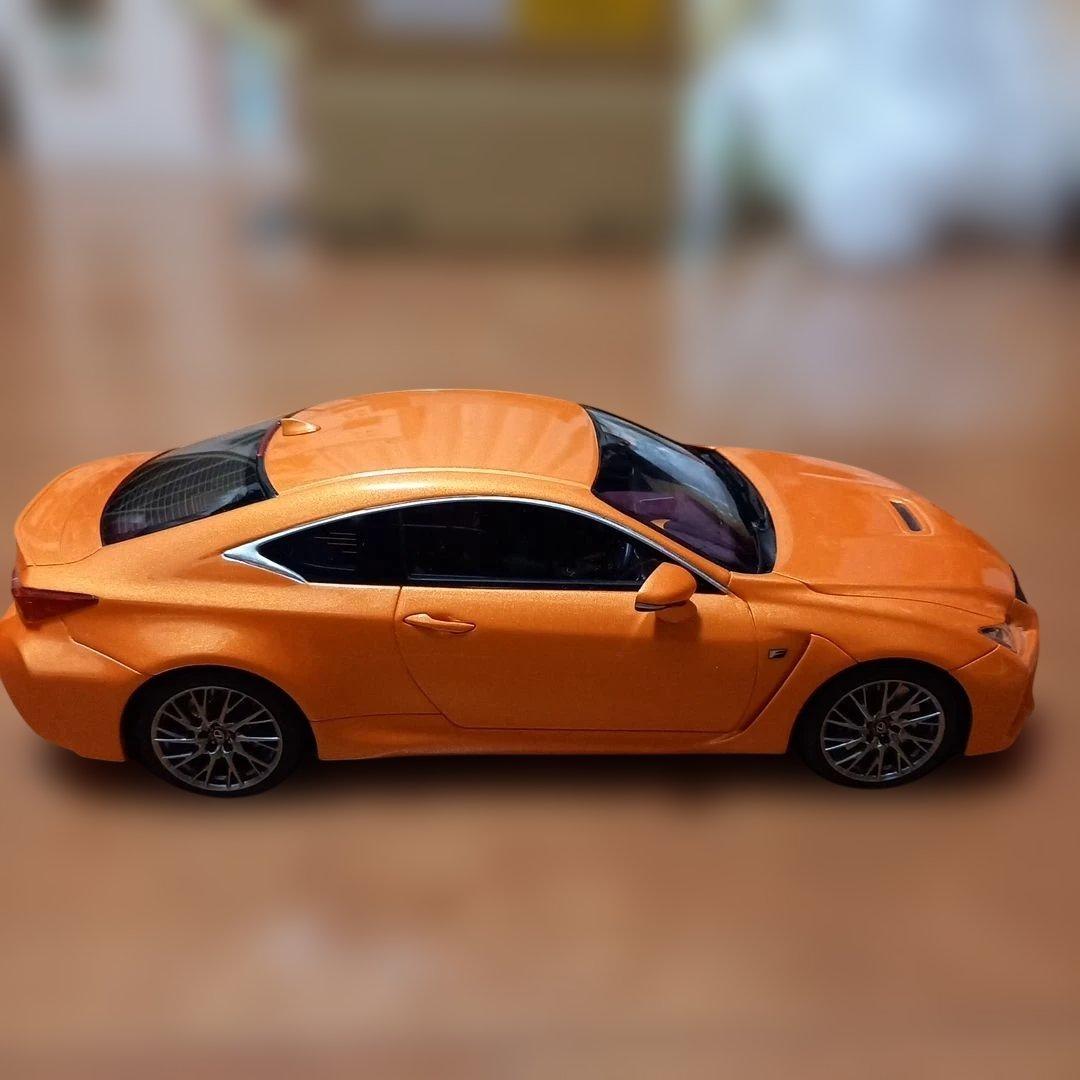 Lexus RCF ミニカー オレンジ　京商
