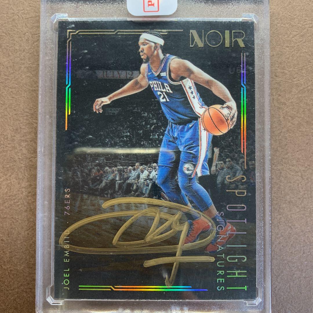 Panini Noir エンビード Embiid 直筆サインカード Auto 2026年最新】ジョエル・エンビードの人気アイテム - メルカリ