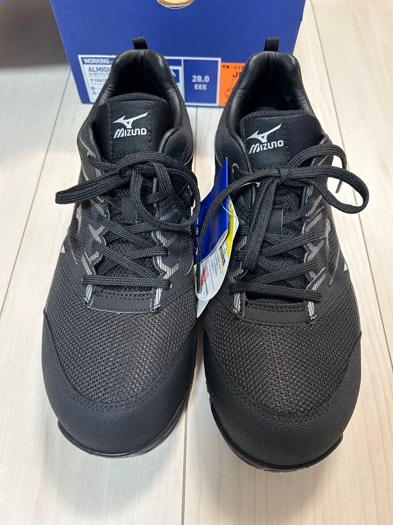 MIZUNO 安全靴　ALMIGHTY VS F1GA180309 28cm