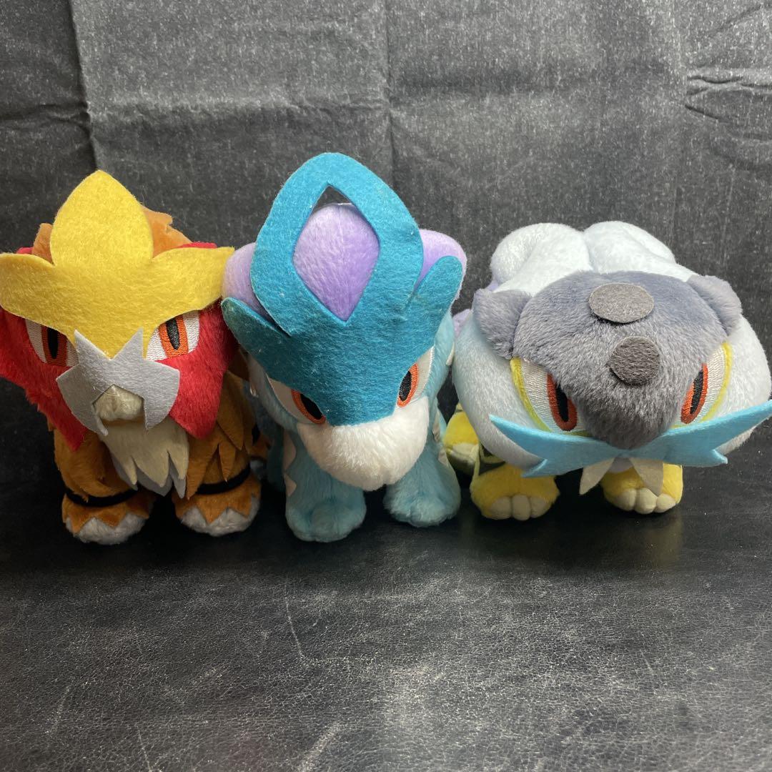 ポケモン ダイヤモンド＆パール エンテイ コロっとまんまる ぬいぐるみ 2010