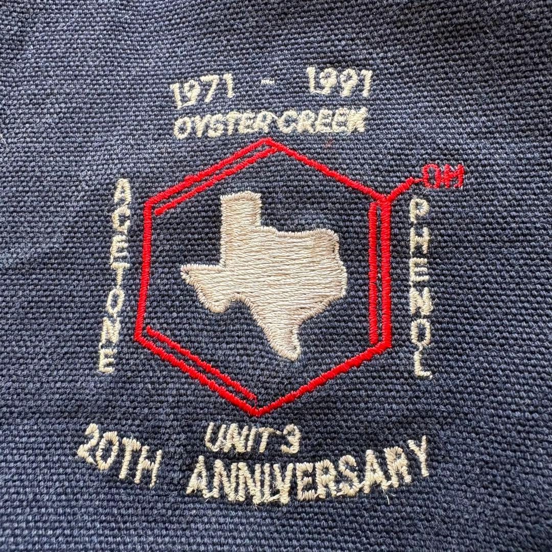 美品◎カーハート 80s サンタフェ 襟なし ネイビー M USA 100周年