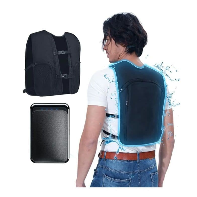 水冷ベスト 大冷却面積 水冷服 大容量バッテリー