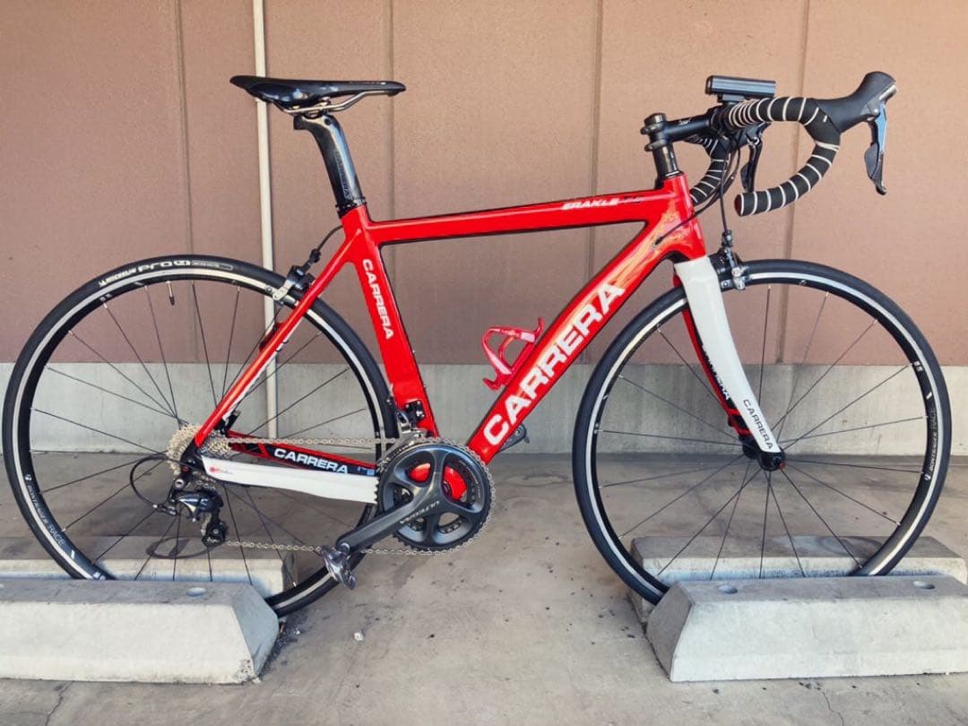 「TERU」CARRERA Eracle TS カーボンロードバイク あなたのロードバイクを見せてください！第68回 CARRERA ERAKLE TS