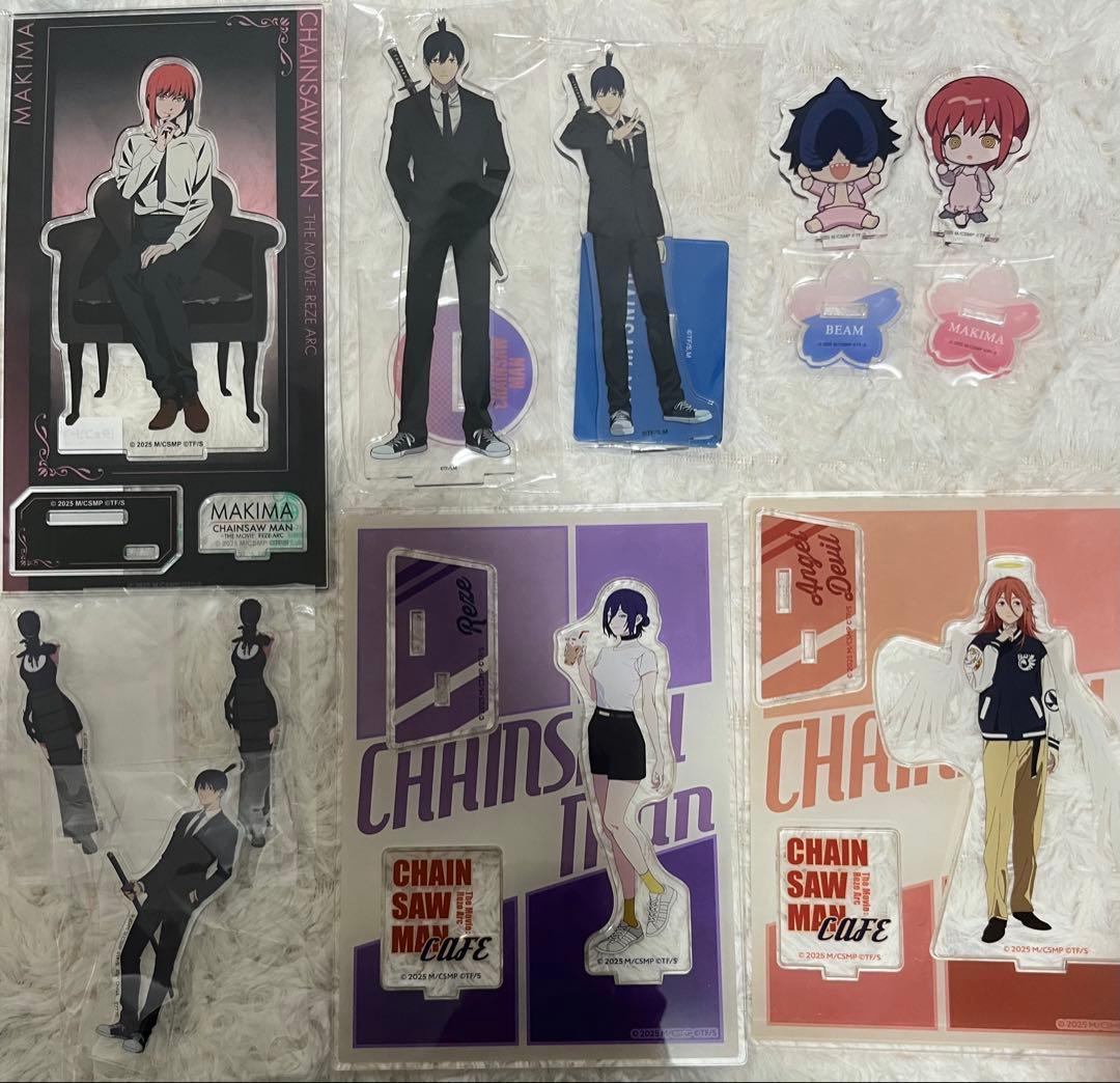 チェンソーマン グッズ まとめ売り 缶バッジ アクスタ クリアカード