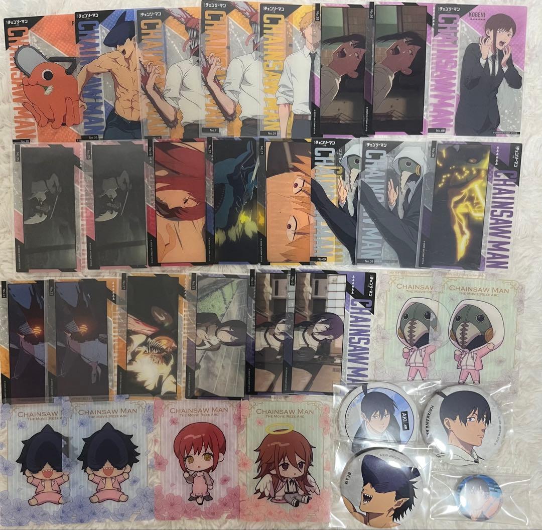 チェンソーマン グッズ まとめ売り 缶バッジ アクスタ クリアカード