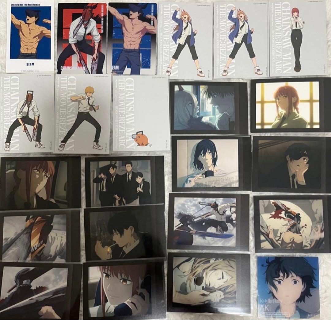 チェンソーマン グッズ まとめ売り 缶バッジ アクスタ クリアカード