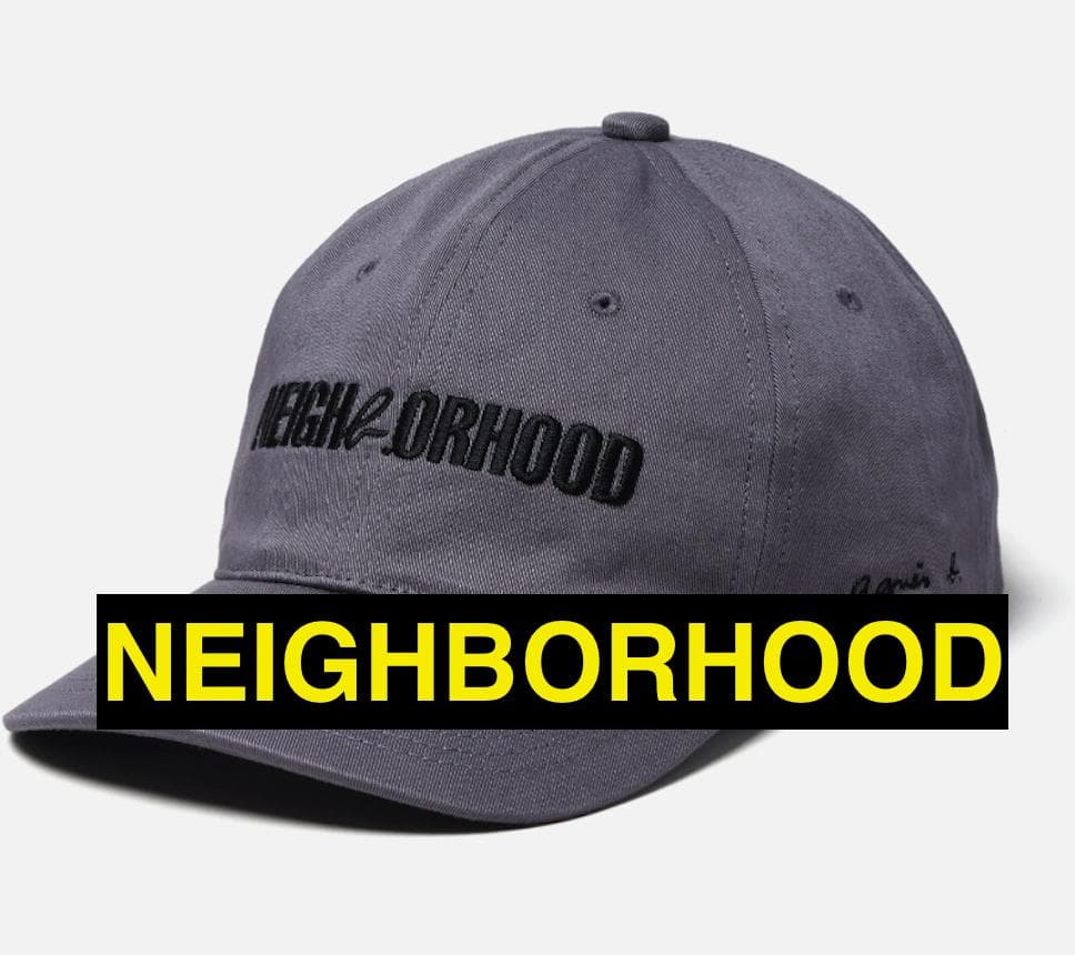 新品未使用】NEIGHBORHOOD × agnès b. キャップ グレー - メルカリ