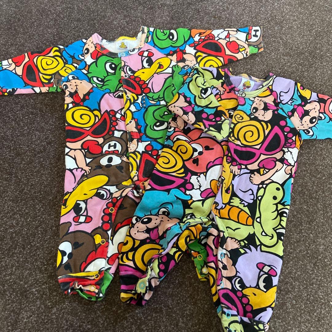 ヒステリックミニ　ロンパース　70 80 ヒステリックミニ ロンパース 70 - メルカリ