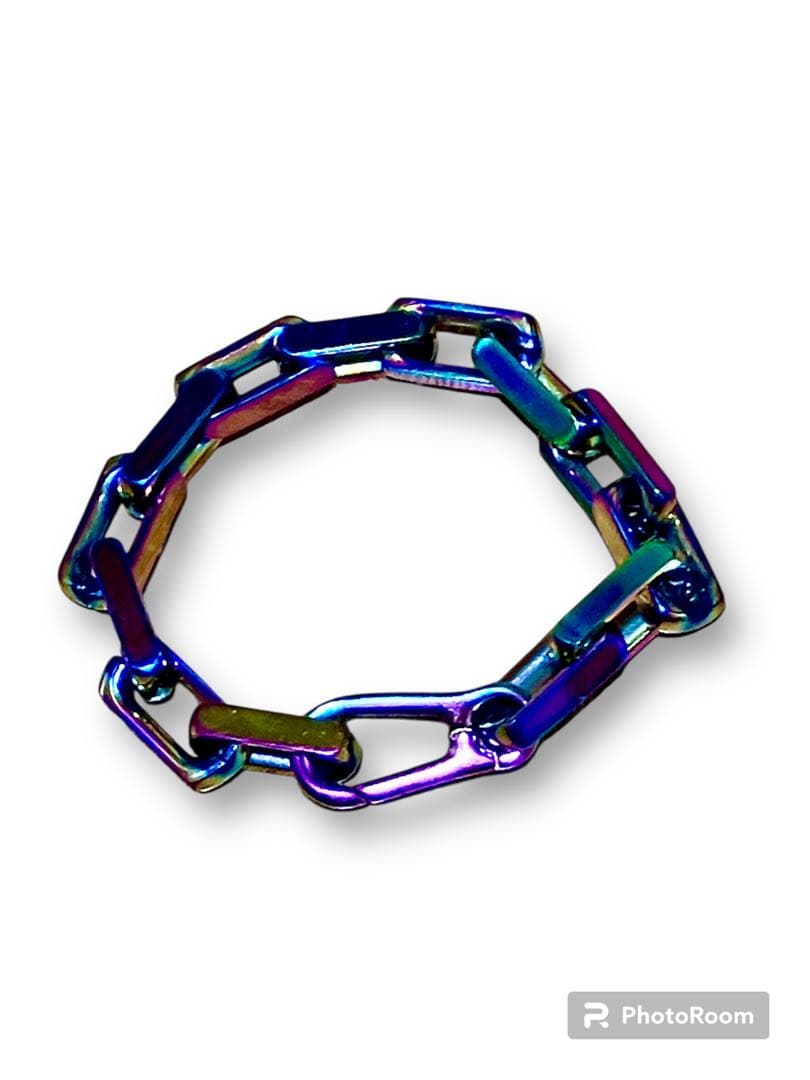 vitaly anti gasoline ブレスレット 虹 レインボー マルチ