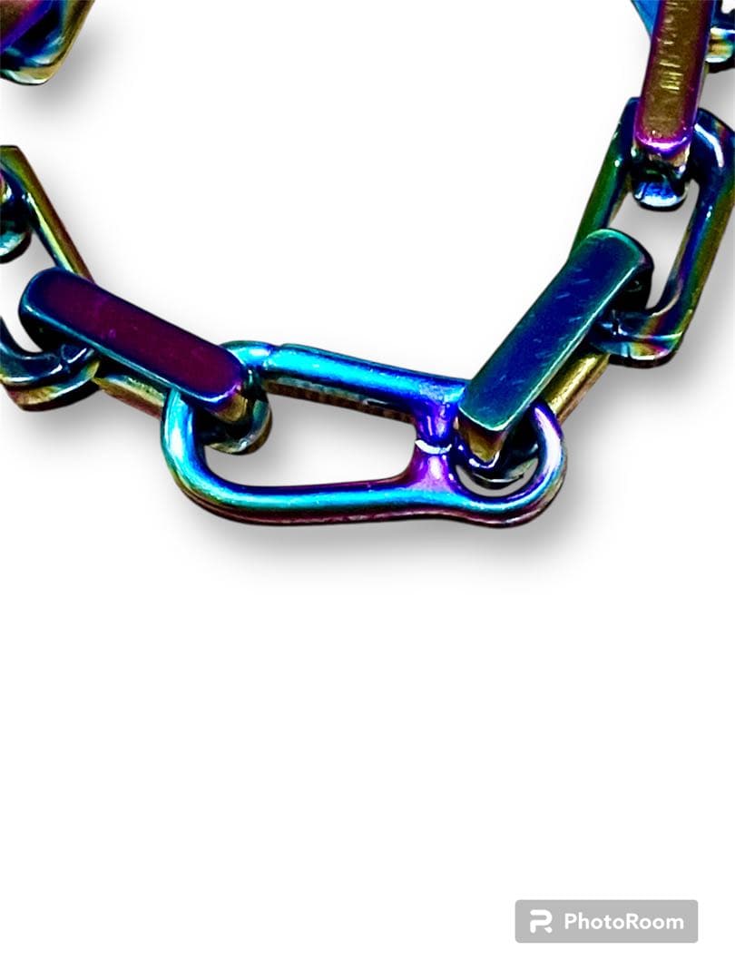 vitaly anti gasoline ブレスレット 虹 レインボー マルチ