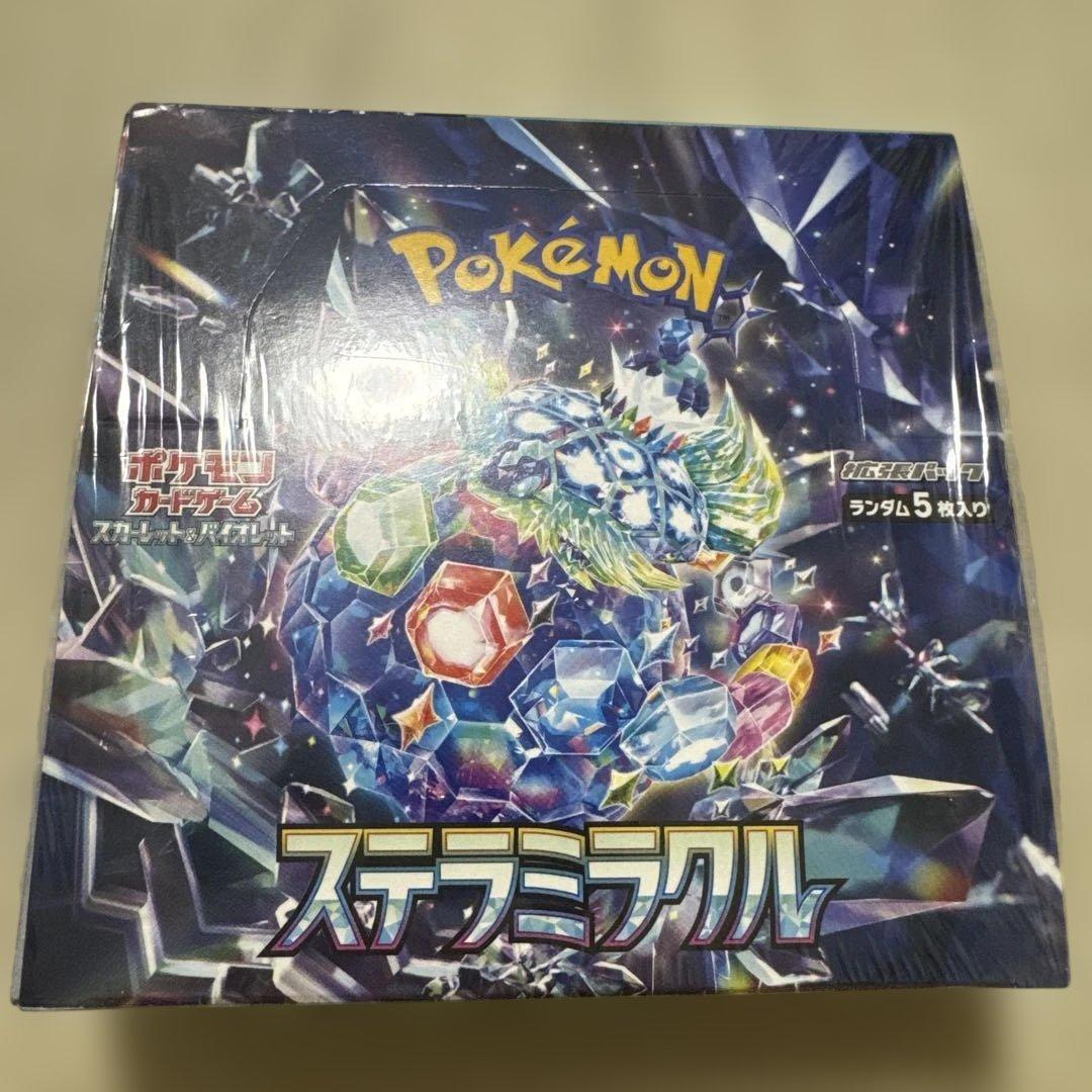 ポケモンカードゲーム ステラミクリル　BOX シュリンク付き ポケモンカード 【ステラミラクル】 BOX シュリンク付き 送料無料 | Pay ID