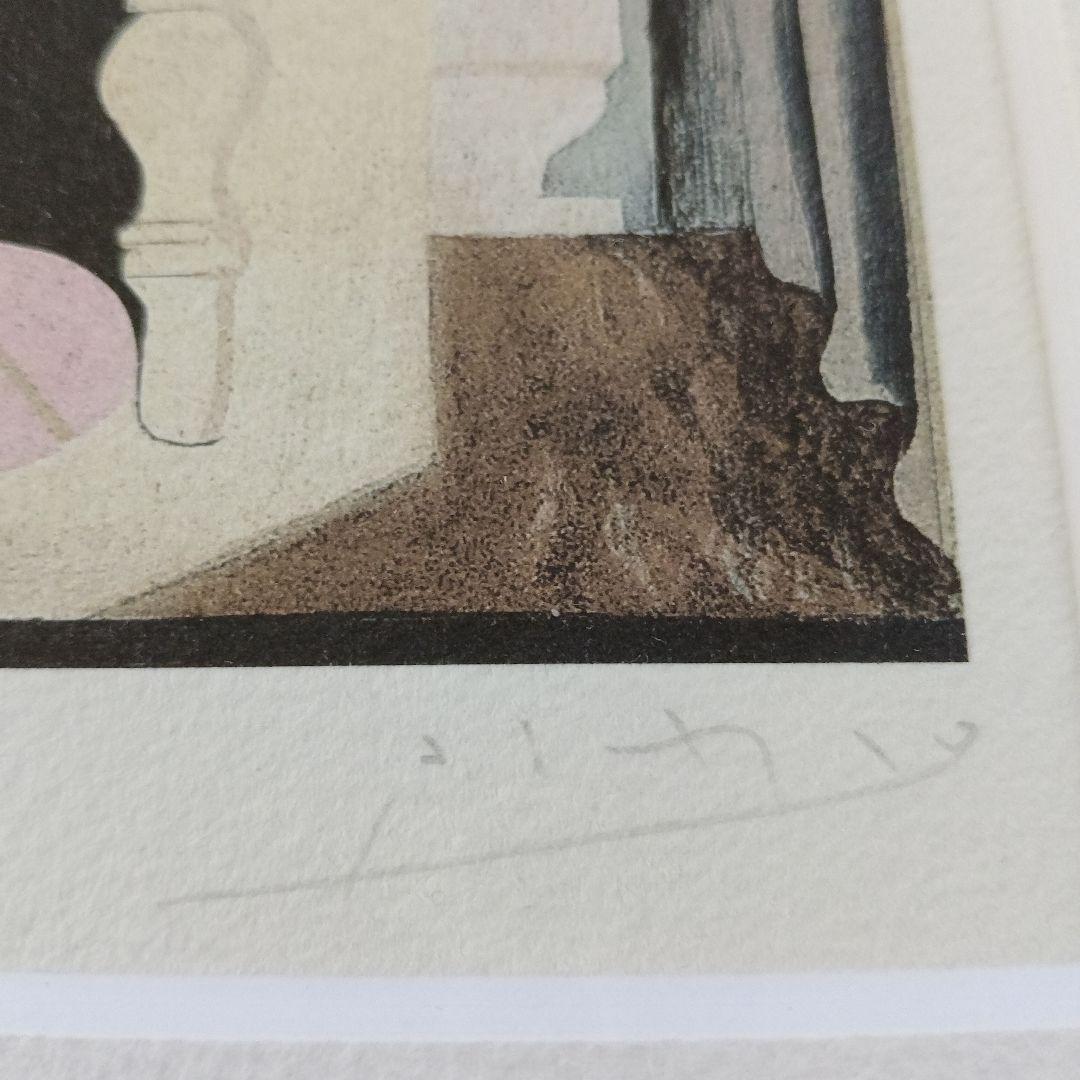 パブロ·ピカソ リトグラフ『窓辺の静物、サン=ラファエル』サイン入