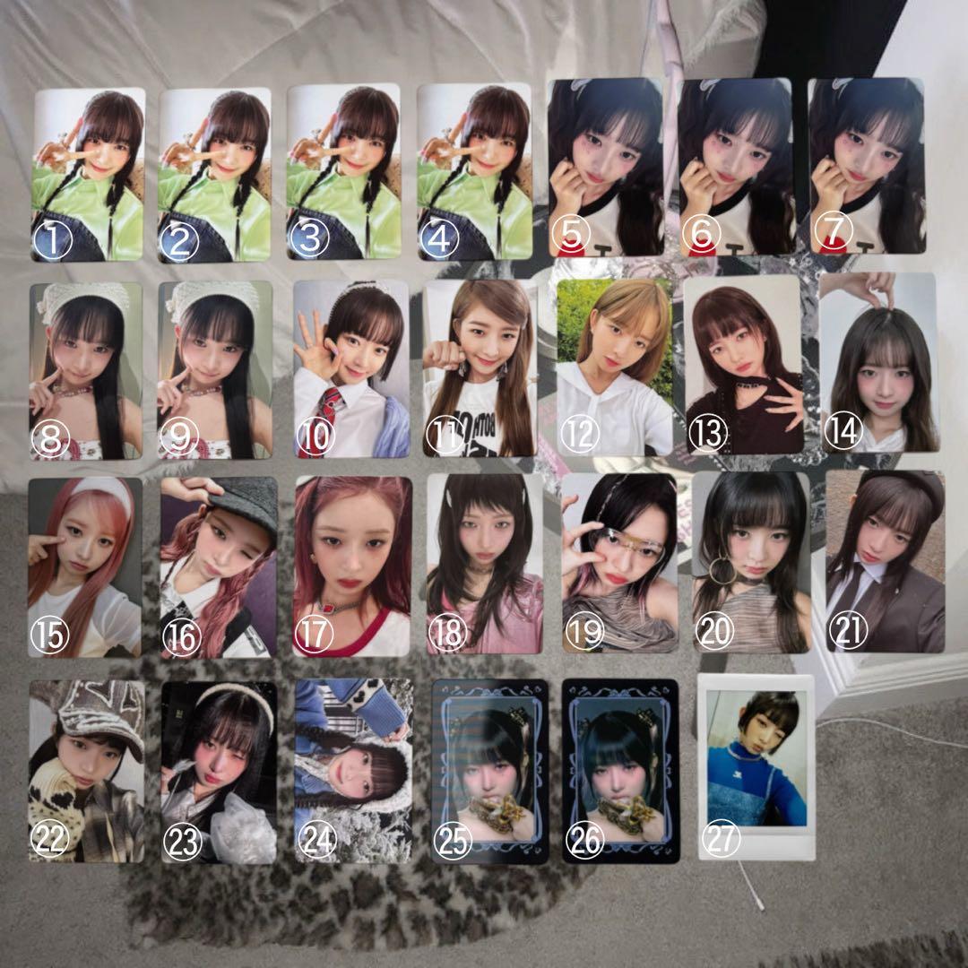 IVE rei レイ トレカ セット (バラ売り可)