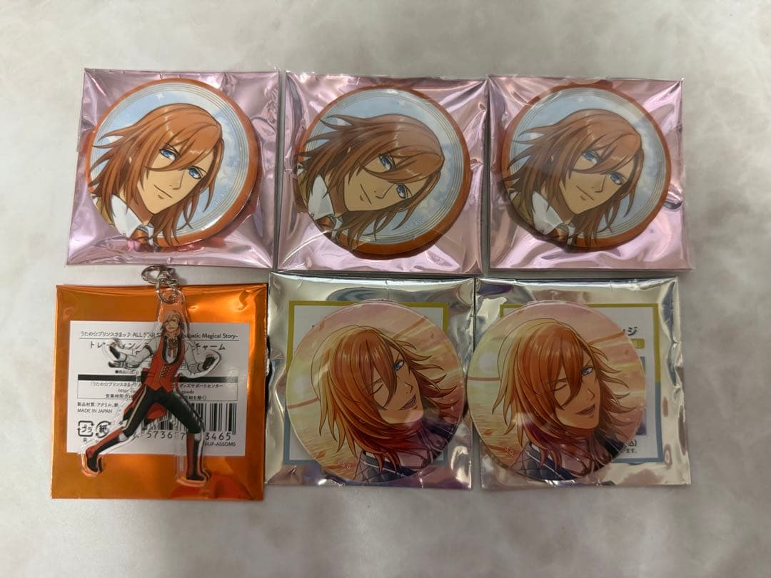 うたプリASS神宮寺レン缶バッジアクリルチャームAGF缶バッジ - メルカリ