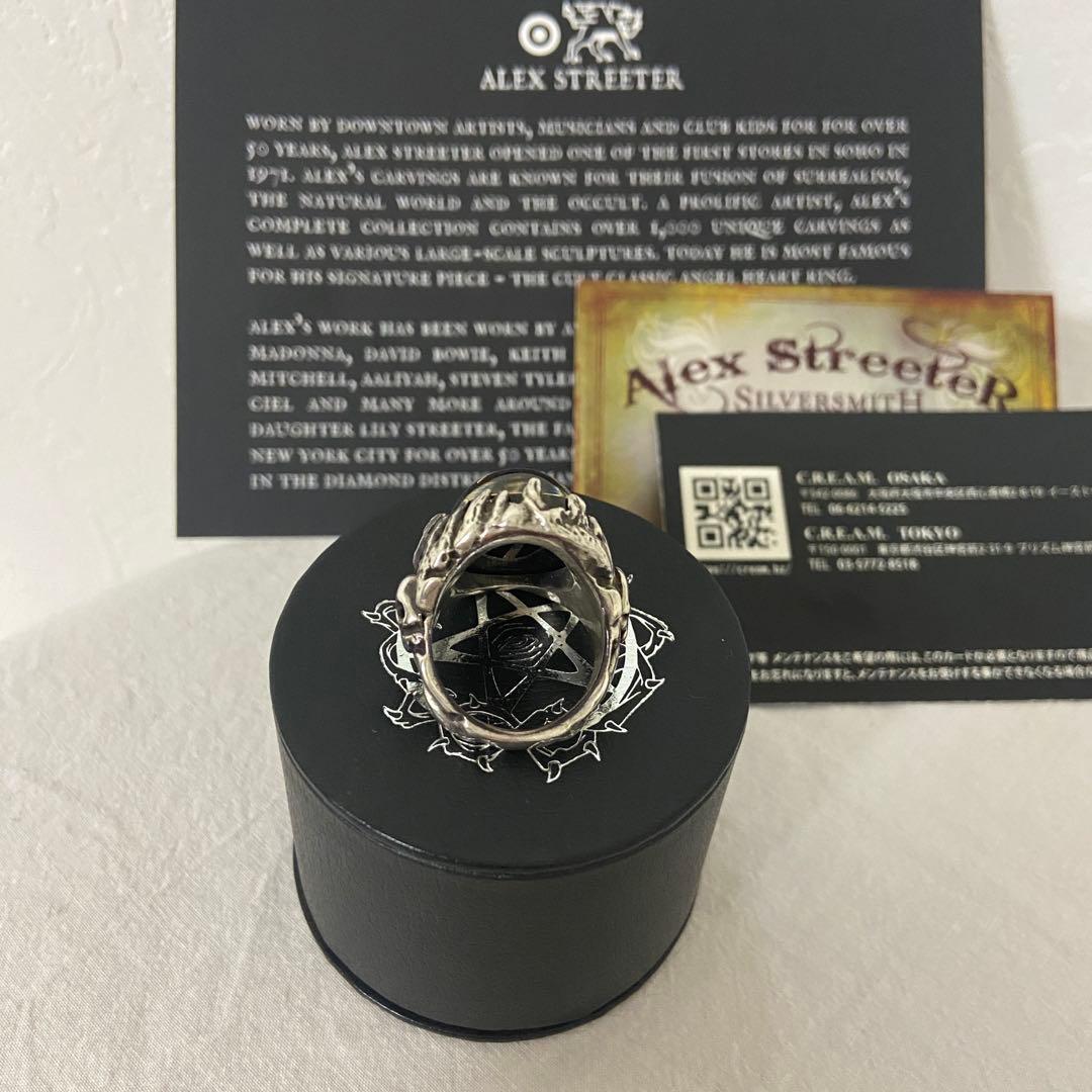 新品□14万ALEXSTREETER 18k STAR HellfireRing - メルカリ