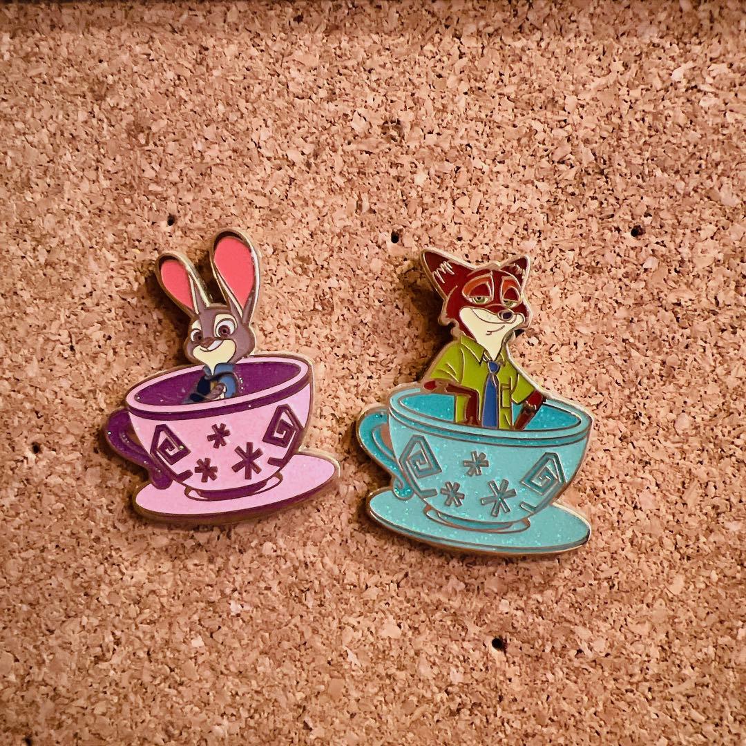 非売品 香港ディズニー ズートピア ジュディ ニック ピンバッジ - メルカリ
