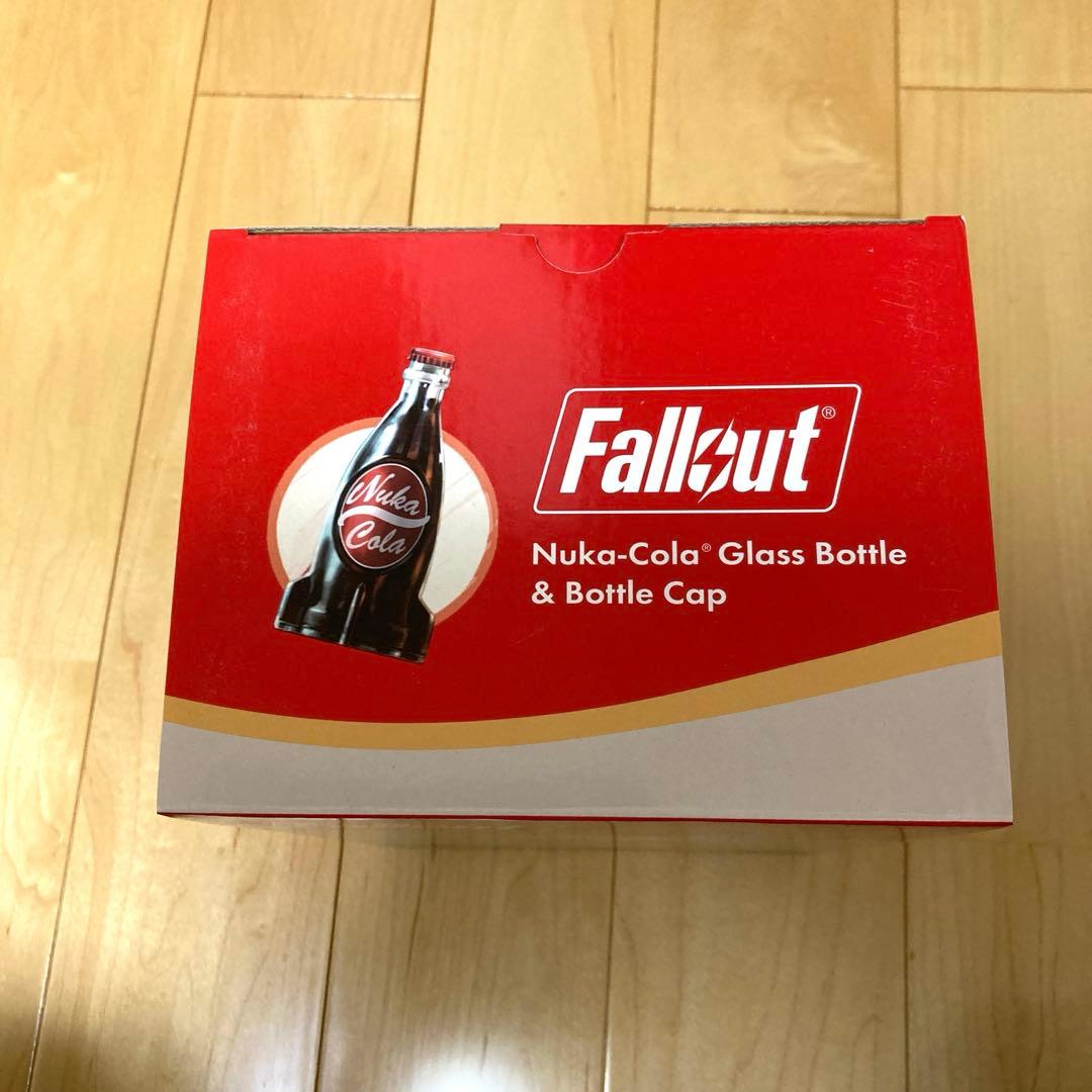 新品未開封 Fallout ヌカ・コーラ グラスボトル＆キャップ 瓶 公式