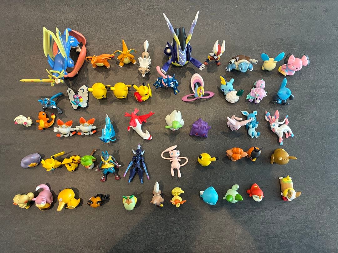 ポケットモンスター　フィギュア　モンコレ/ガチャガチャ　まとめ売り 計52体