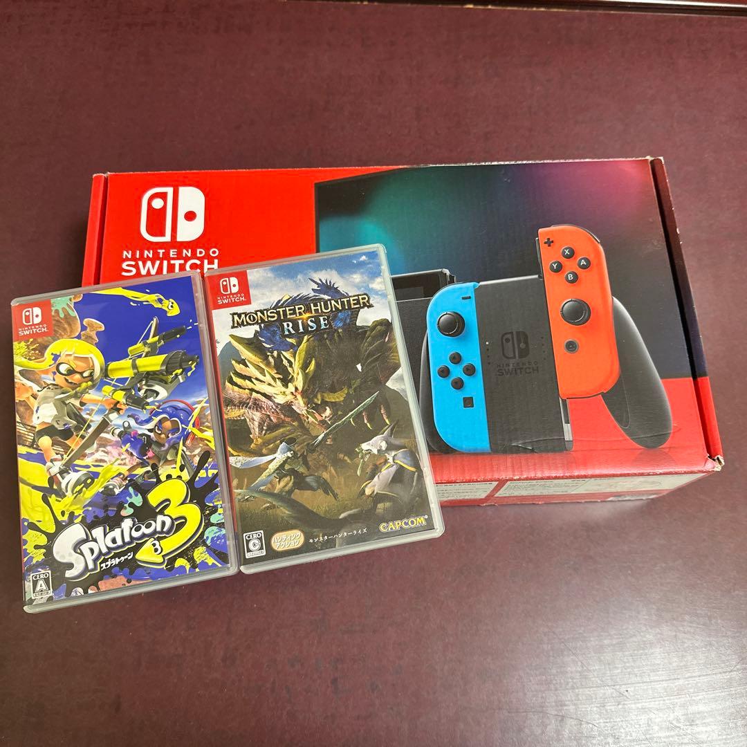 Nintendo Switch本体&ソフト【期間限定セール中】 イオン限定】Nintendo Switch（有機ELモデル）ホリデーセットを11月