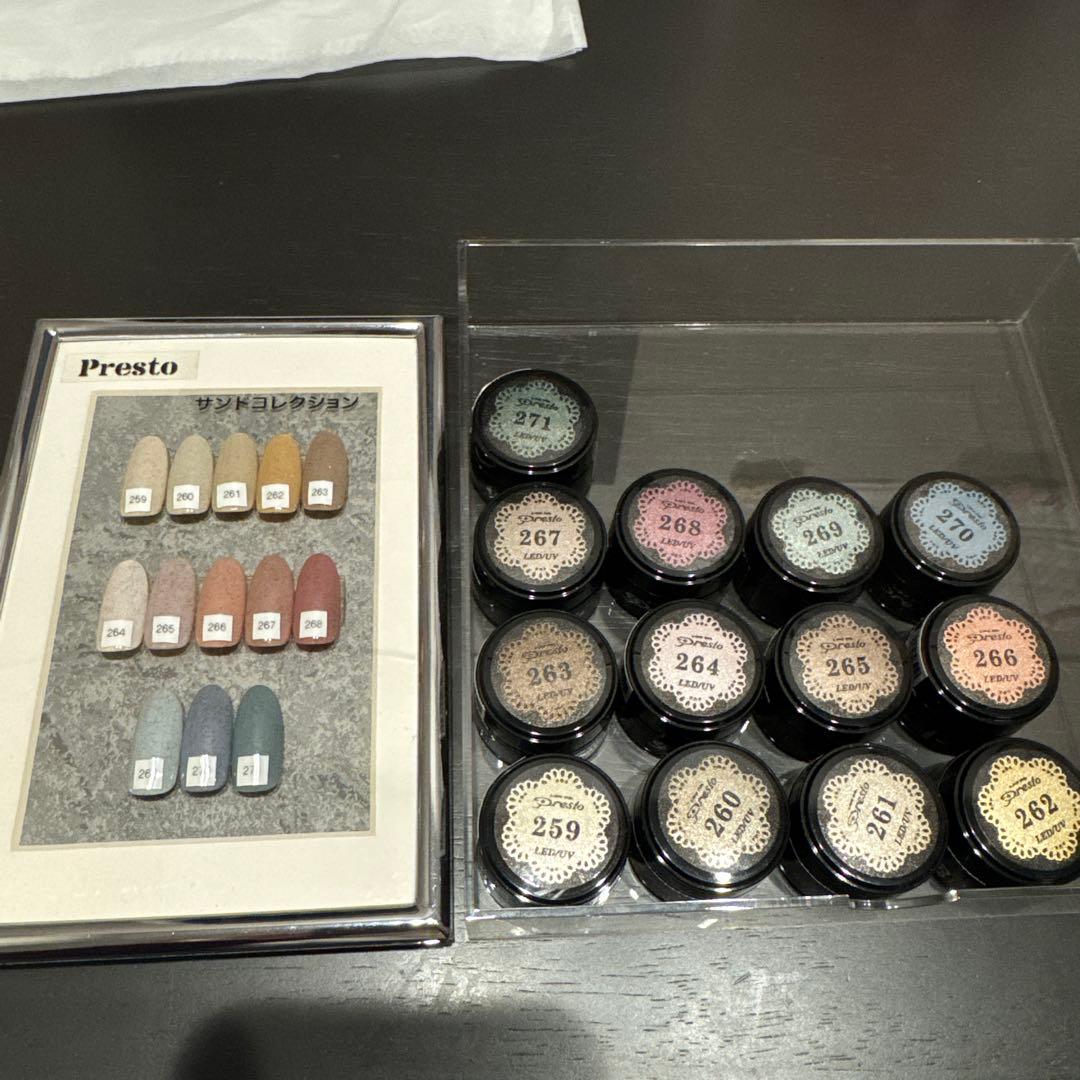 プレスト Presto サンドコレクション　カラージェル　ネイル　まとめ売り