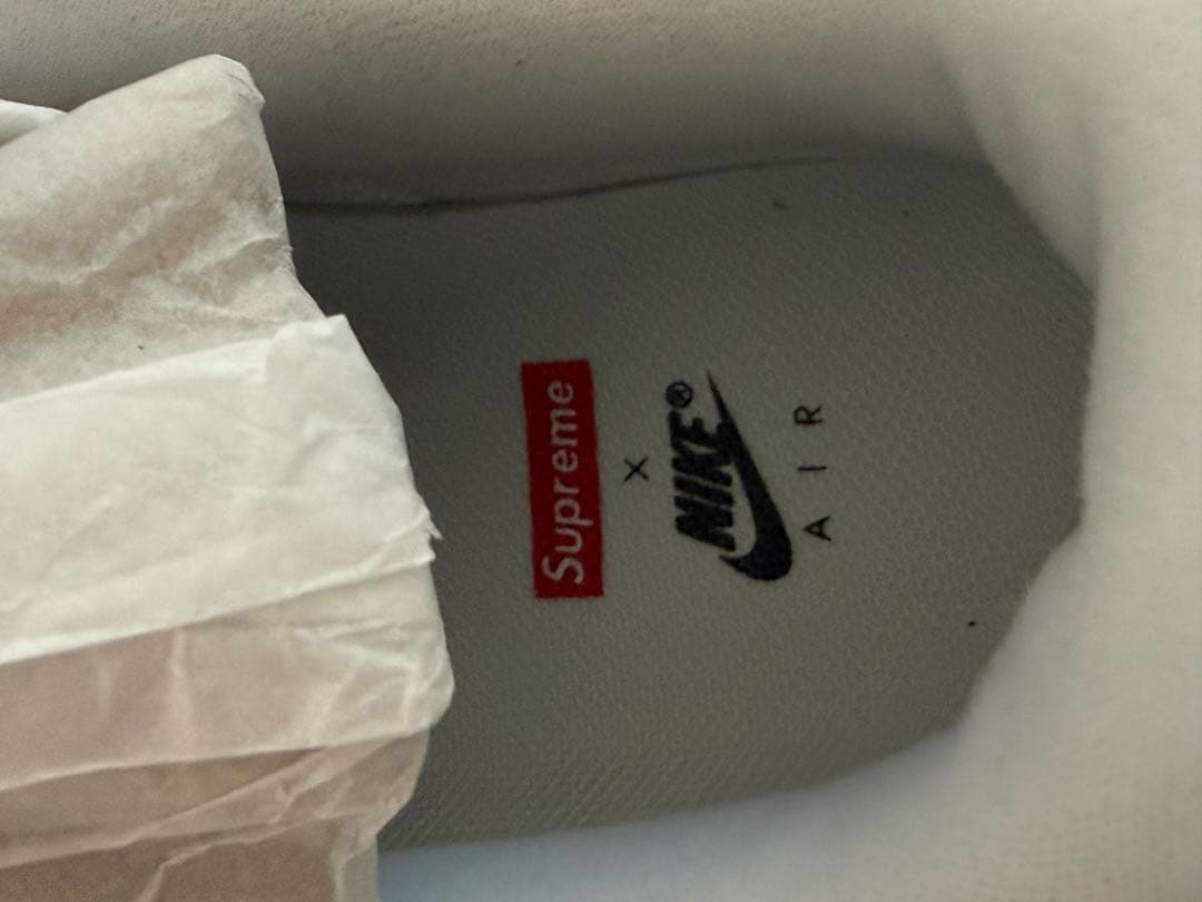 NIKE AIR FORCE 1 LOW × Supreme 26.5cm 白
