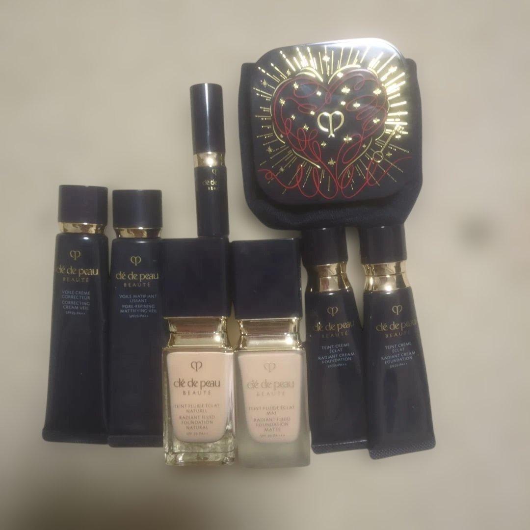 【全8点】クレ・ド・ポー ボーテ ベースメイクまとめ売り（オークル10中心）
