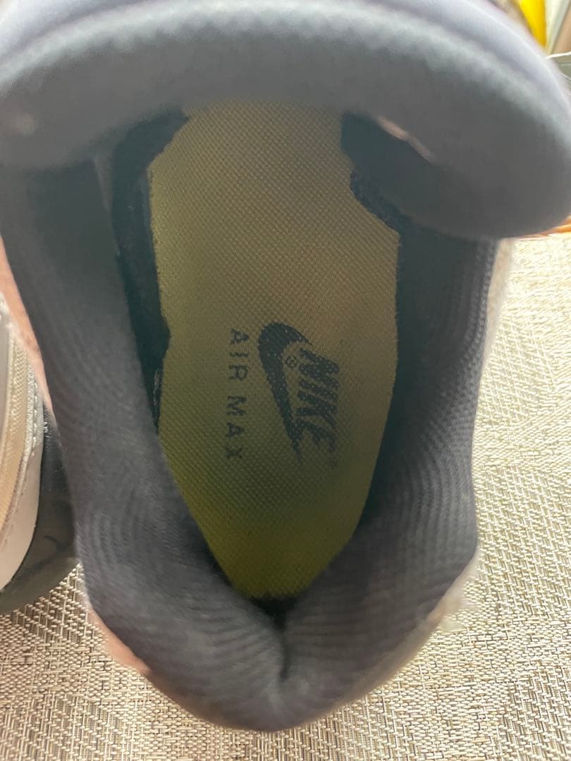 NIKE エアマックス95 ESSENTIAL 27.5cm ホワイト/イエロー