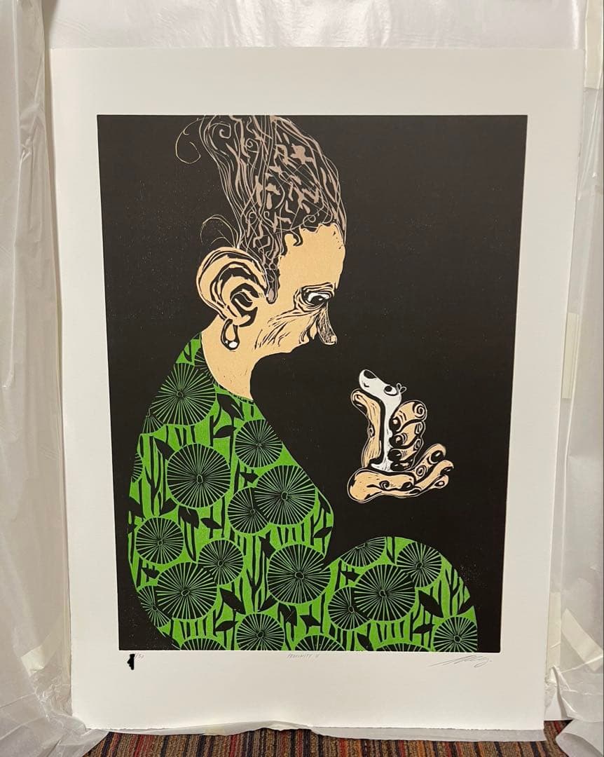 Sanya Kantarovsky サーニャ・カンタロフスキー 木版画