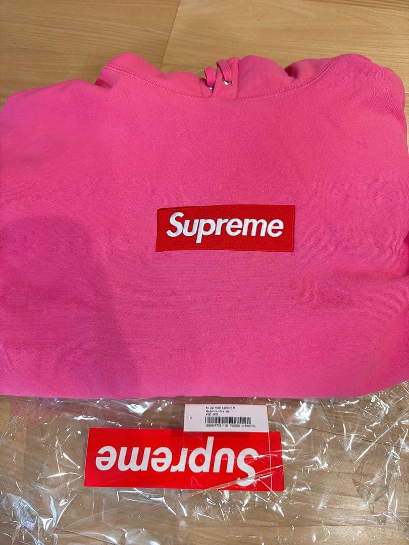 シュプリーム　BOXロゴパーカー　XL