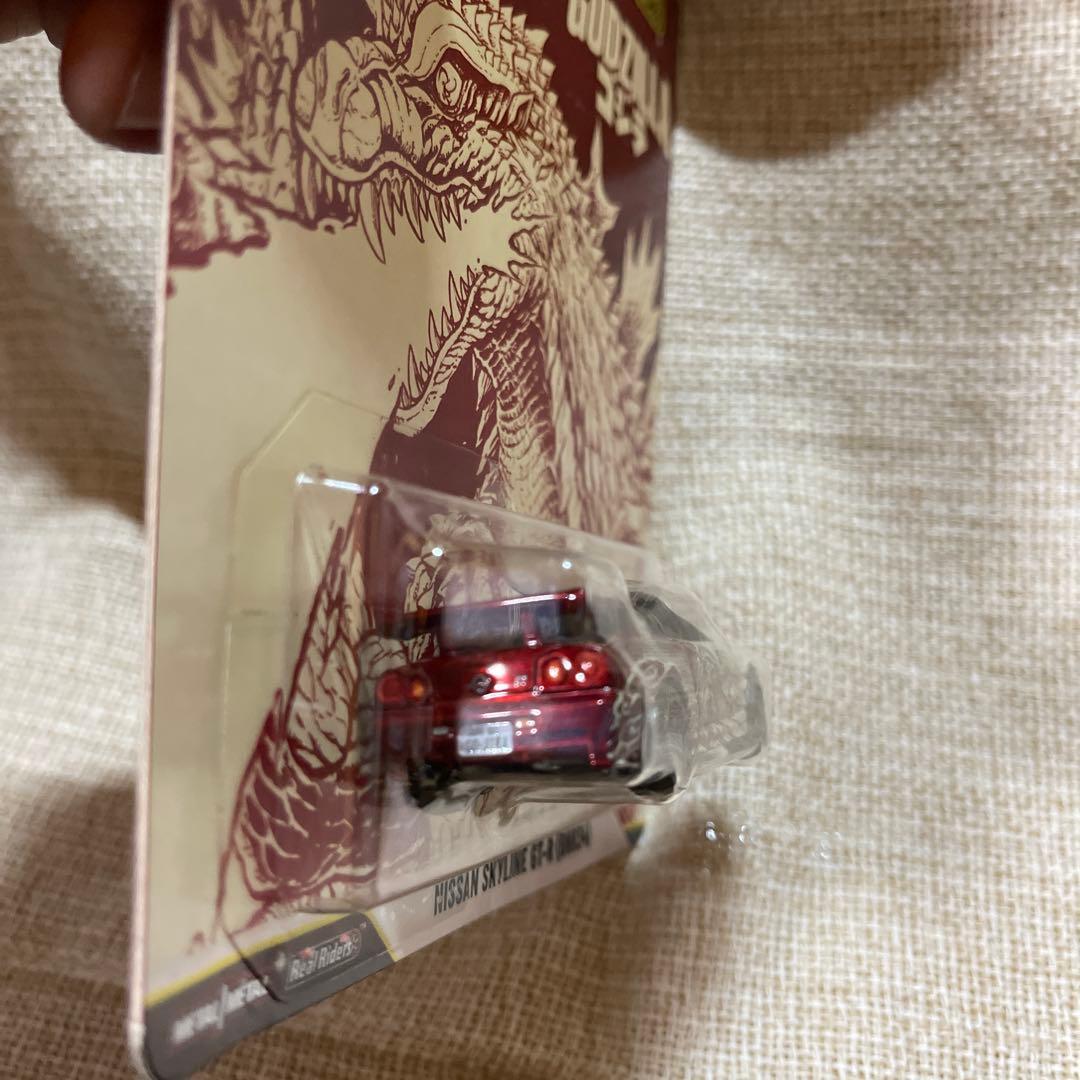 ホットウィール ポップカルチャー ゴジラ 日産スカイライン GT-R BNR34