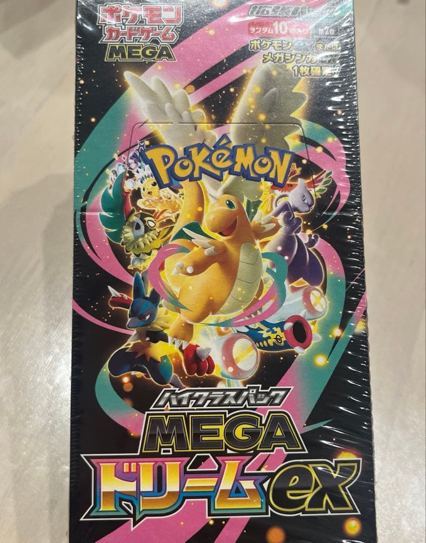 ポケモンカードゲームMEGAドリームex 1BOX