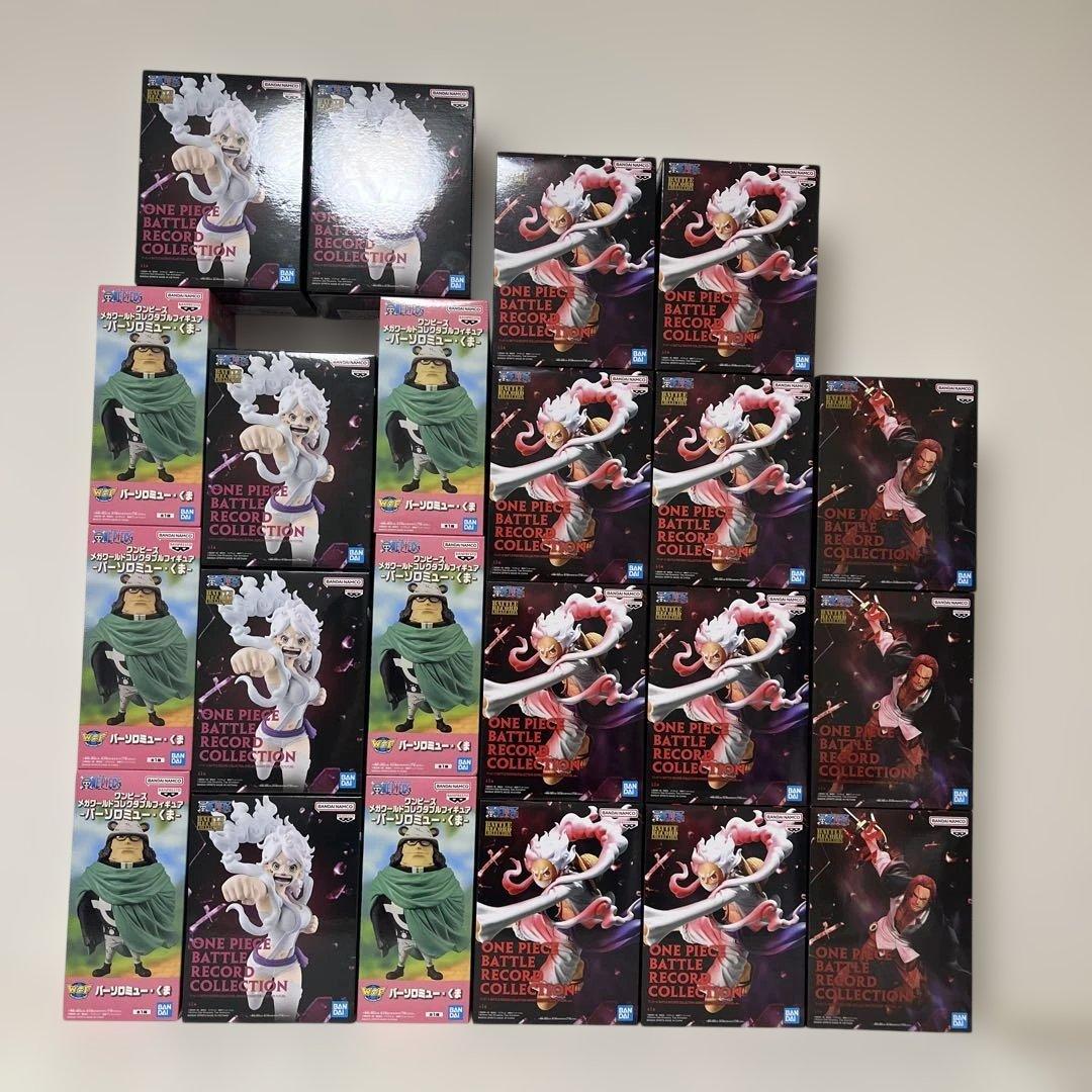 ワンピース　ルフィ　ボニー　くま　シャンクス　フィギュア　まとめ売り