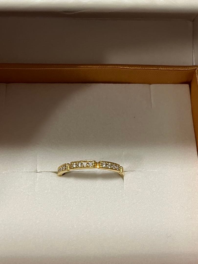 k18ダイヤモンドリングYG11号