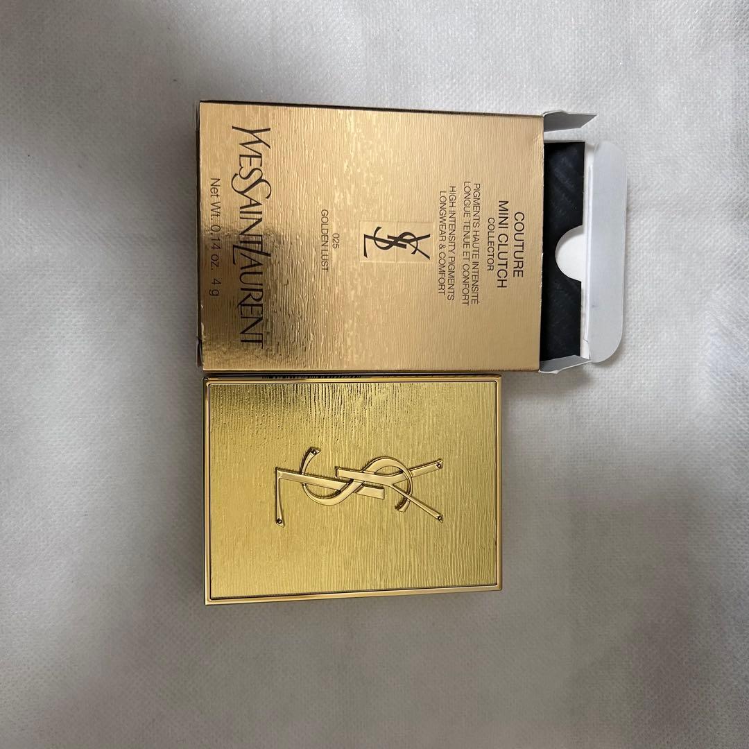 イヴサンローラン　クチュール ミニ クラッチ ＜コレクター＞(限定色)025 2025年クリスマスコフレ】イヴ・サンローランの限定アイパレット