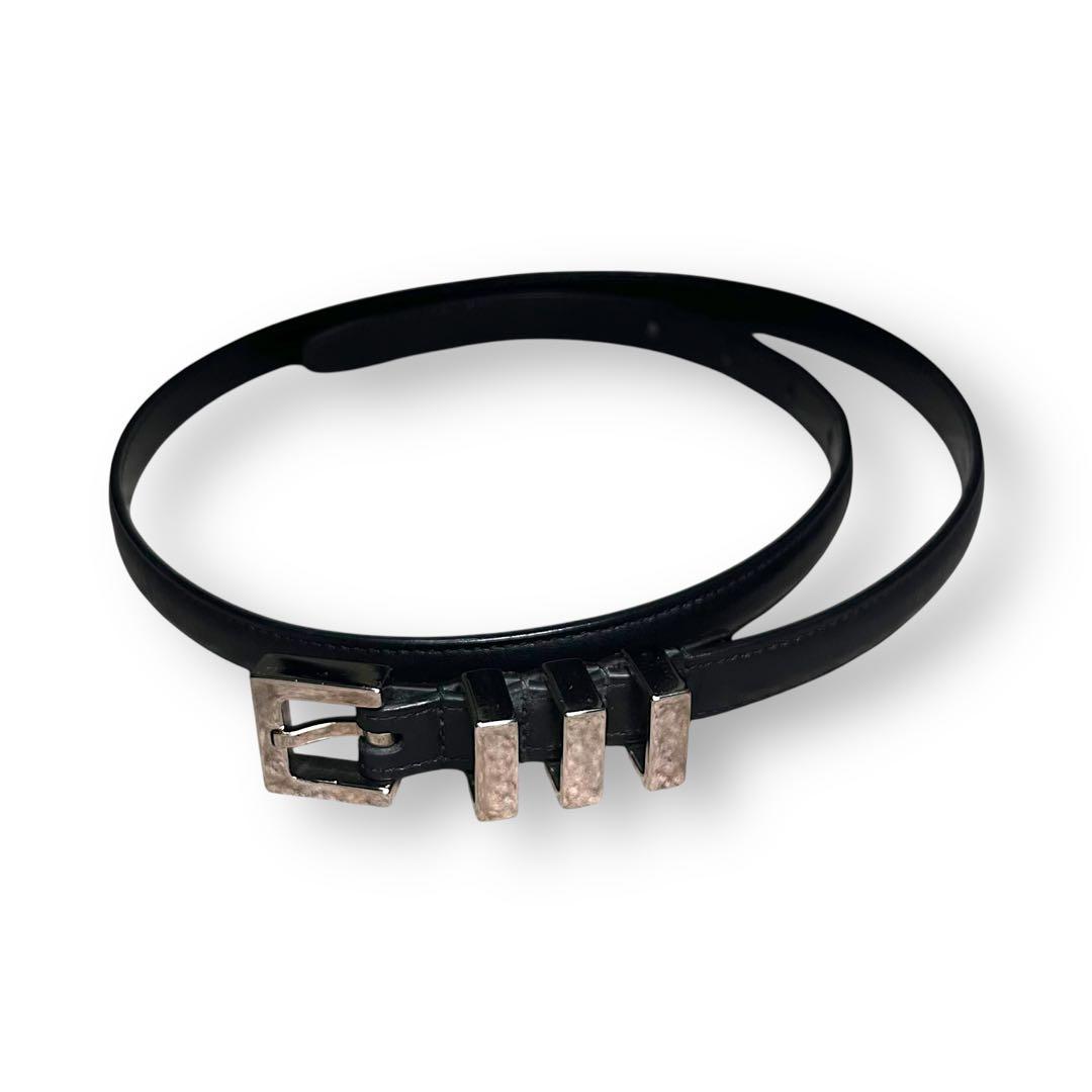 専用 SAINT LAURENT PARIS Leatehr belt Saint Laurent Cassandre Leather Belt | Black | FARFETCH